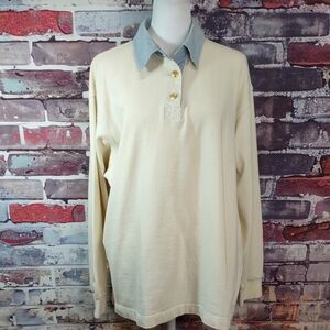 Escada Sport Long Sleeve Polo Shirt